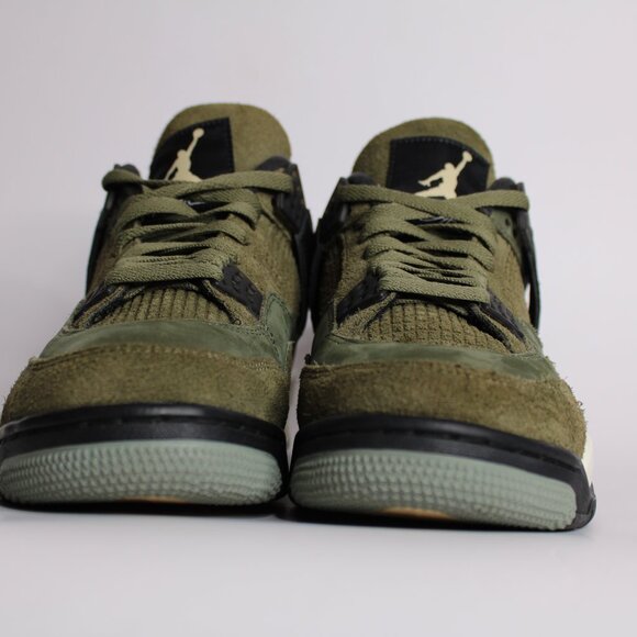 Size 8.5 - Jordan 4 SE Retro Craft - Olive Used - Picture 2 of 4